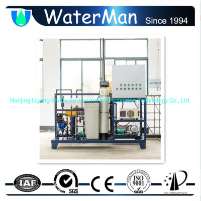 Generador de hipoclorito de sodio de agua de mar diluido electrolítico 100L/H Naclo
