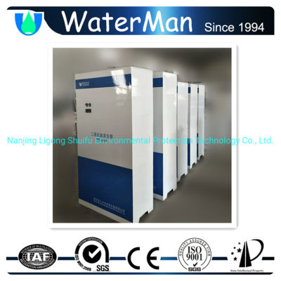 Generador de dióxido de cloro Waterman Control PLC 6000g/H