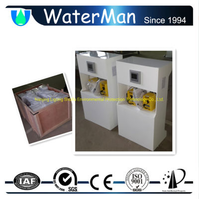 Tanque químico tipo Clo2 Generador para tratamiento de agua 50g/H Control manual
