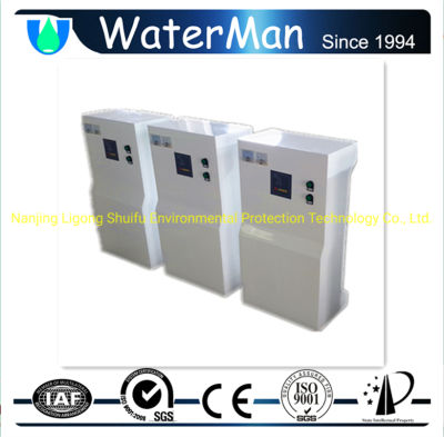 Generador 5g/H del dióxido de cloro del tratamiento de aguas de enfriamiento del edificio