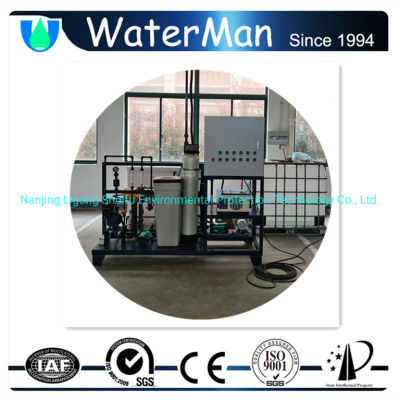 Generador de hipoclorito de sodio de agua de mar diluido electrolítico 500L/H Naclo